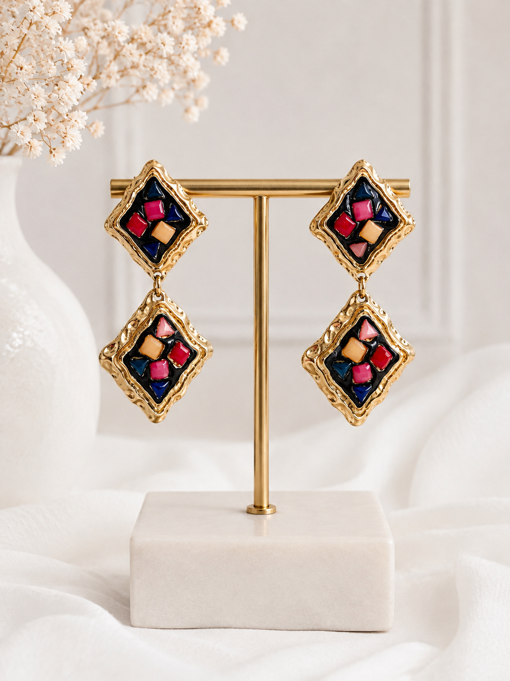 Pendientes Mosaico