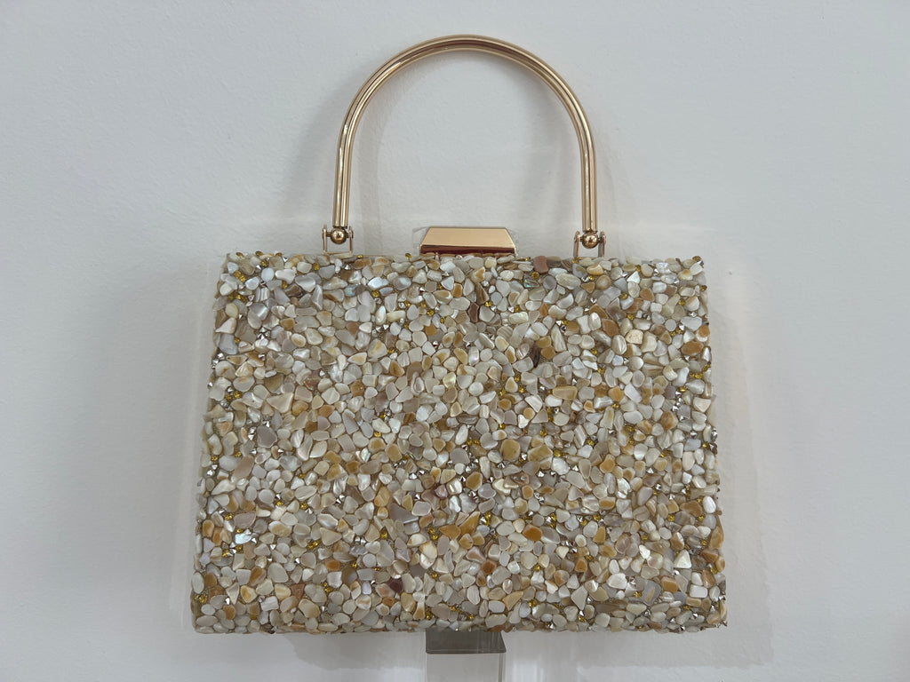 Bolso fiesta beige