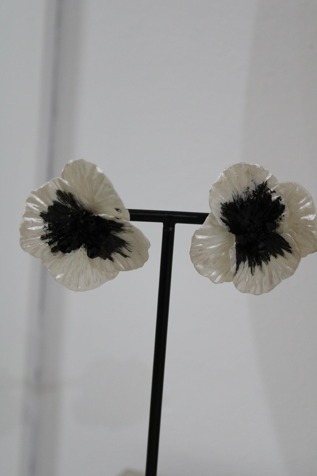 Pendientes amapola