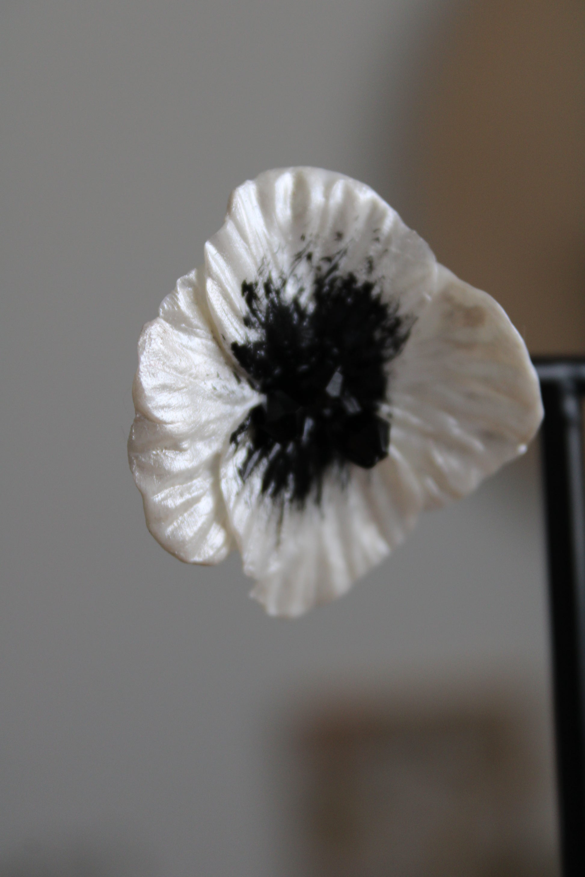 Pendientes amapola